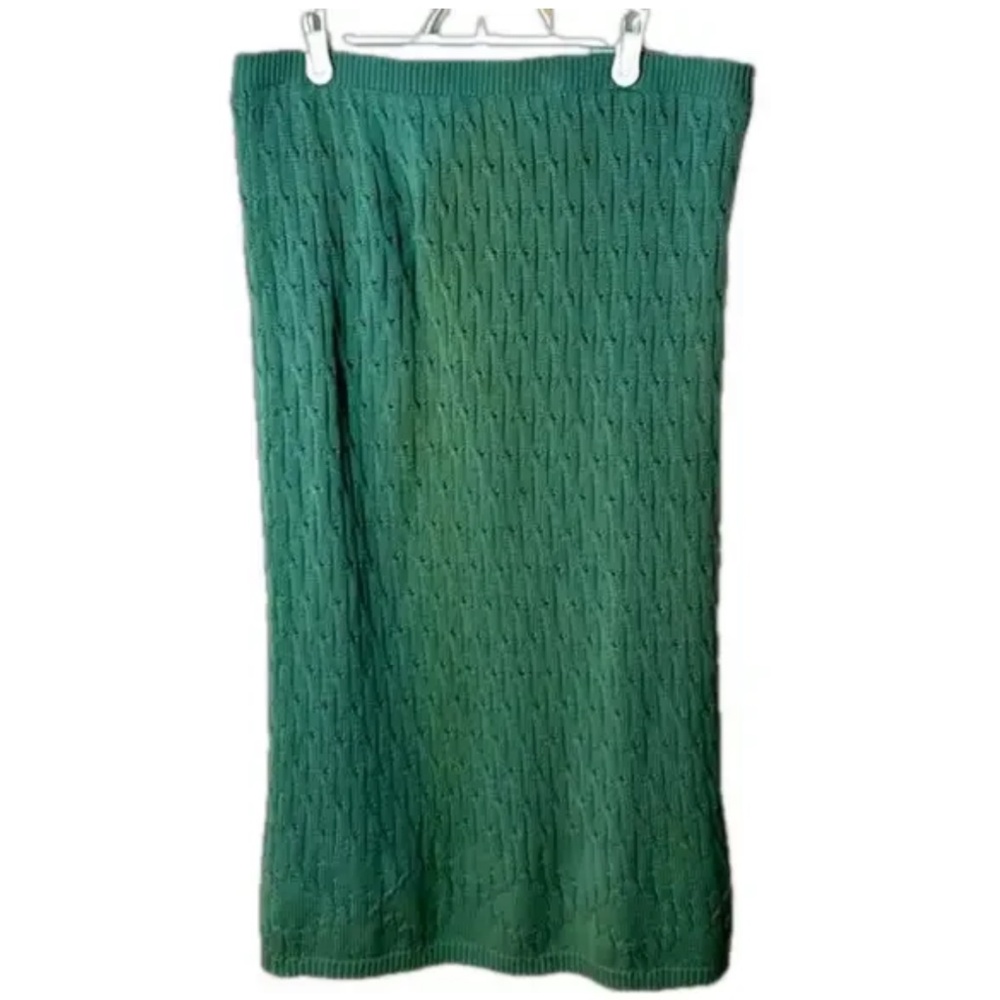 Vintage life by Tiggy Porter wool blend midi skirt